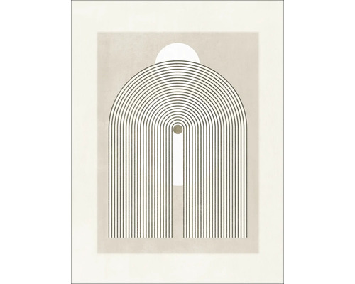 Canvas print Tentoonstelling van Kunst VII 57x77 cm