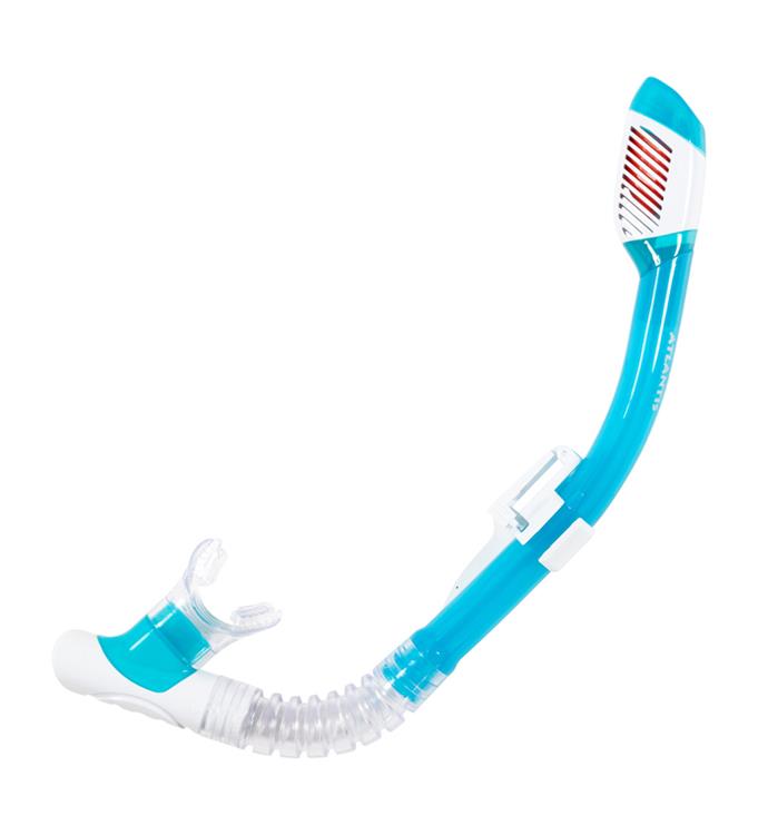 Atlantis Abaco White/Turquoise Snorkelset