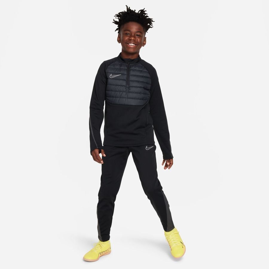 Nike Maillot d'Entraînement Therma-FIT Academy Drill Winter Warrior - Noir/Gris/Argenté Enfant