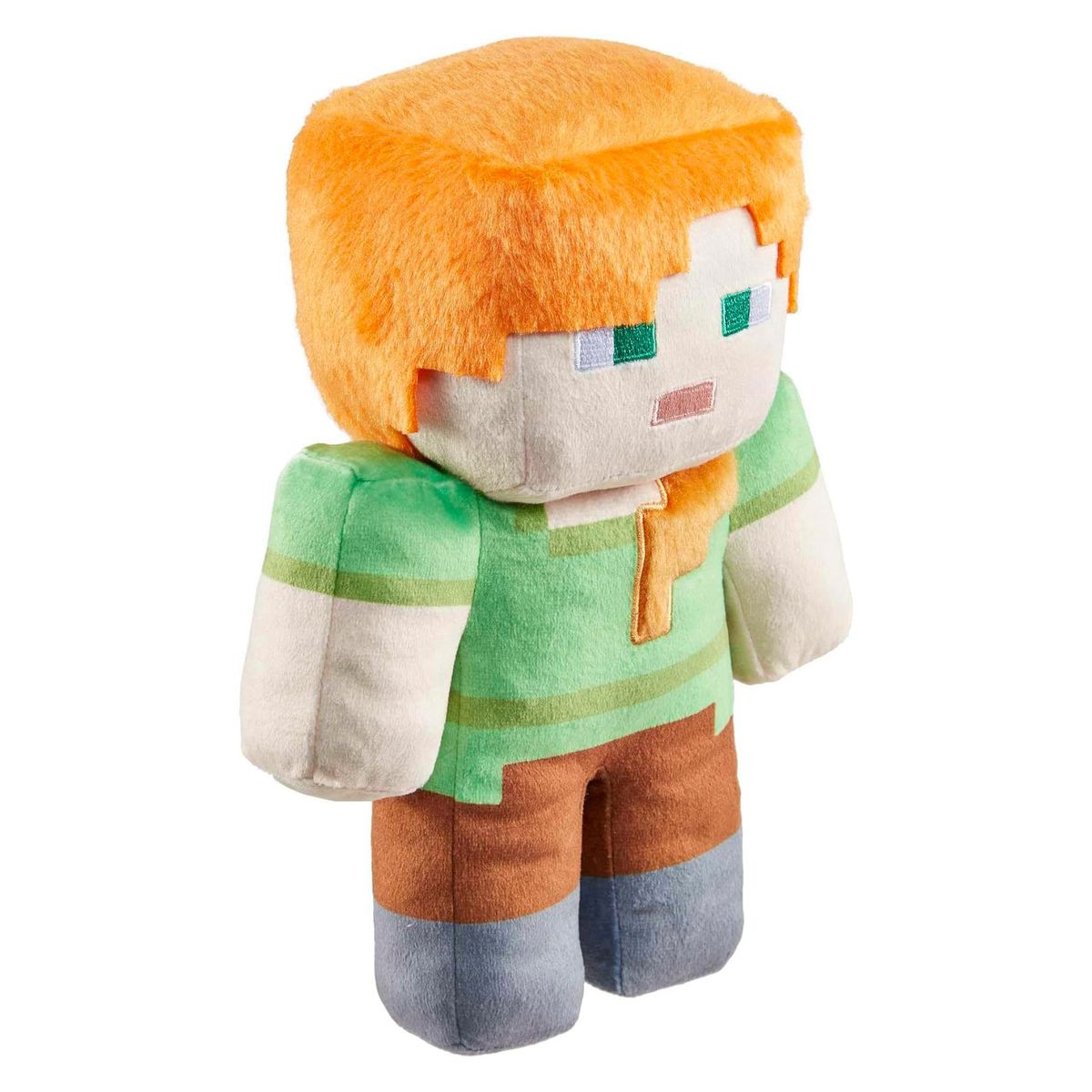 Mattel HLN12 - Minecraft - Plüsch-Actionfigur, 20 cm, Alex