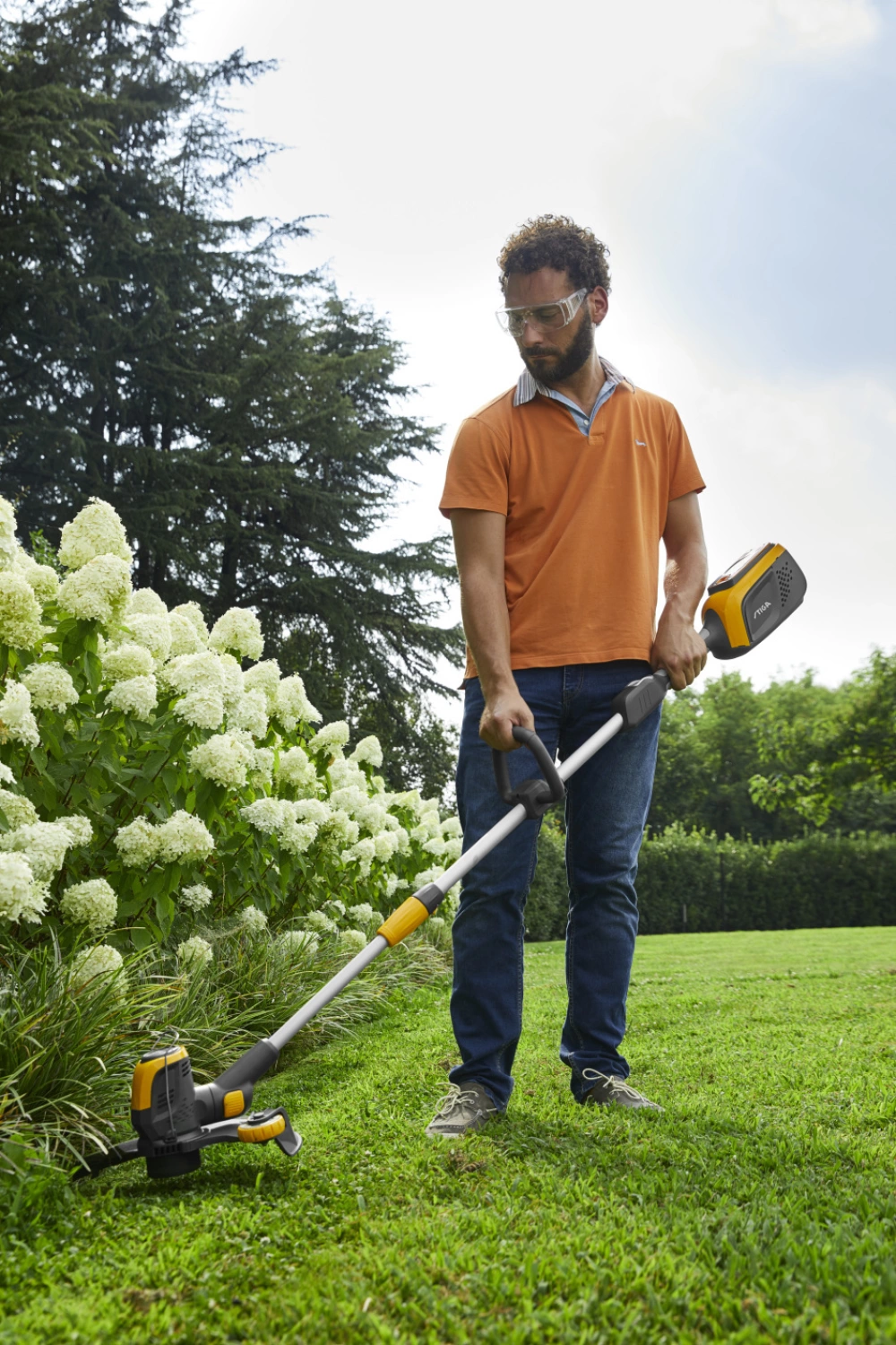 Stiga GT 500e Accu grastrimmer - 30cm - Telescopisch