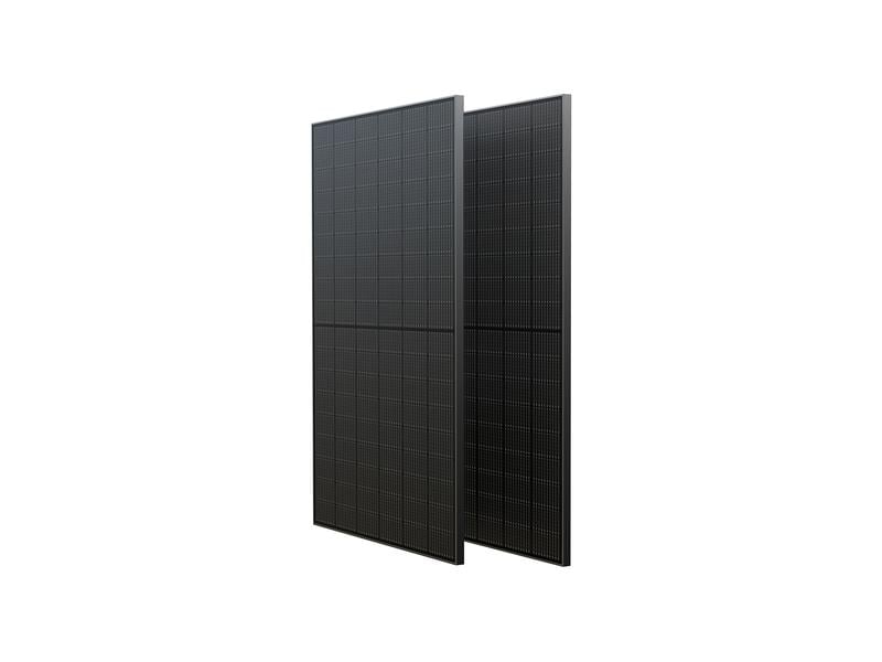 EcoFlow Solarpanel Monokristalin Modul, MC4, Rigid, 400 W, MC4 Kompatibles Solarmodul mit hocheffizienten monokristallinen Zellen