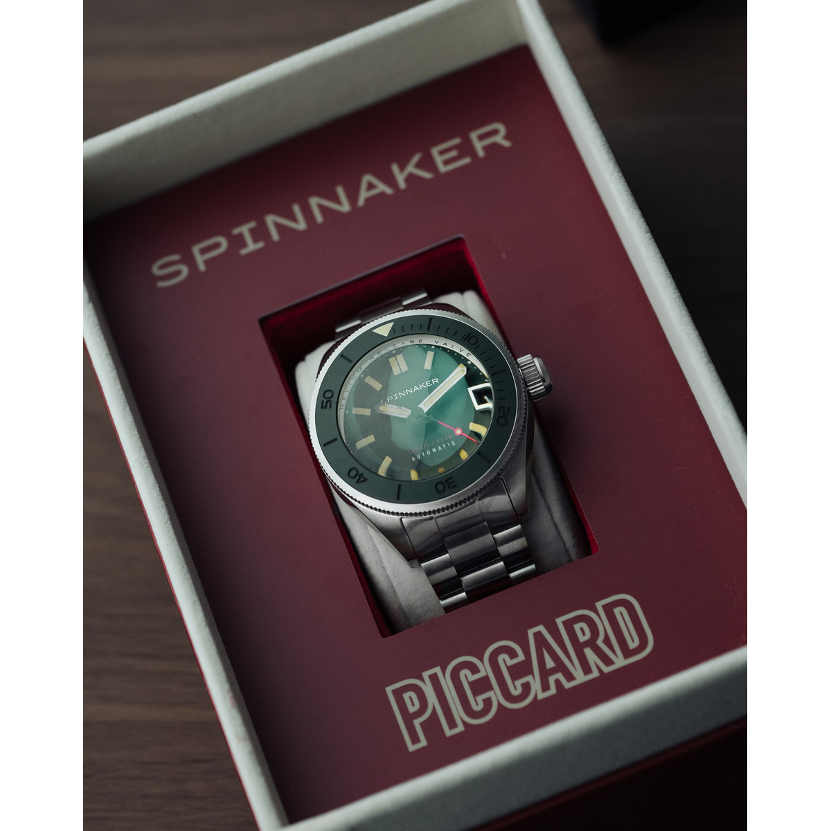 Montre SPINNAKER New Piccard homme automatique bracelet acier