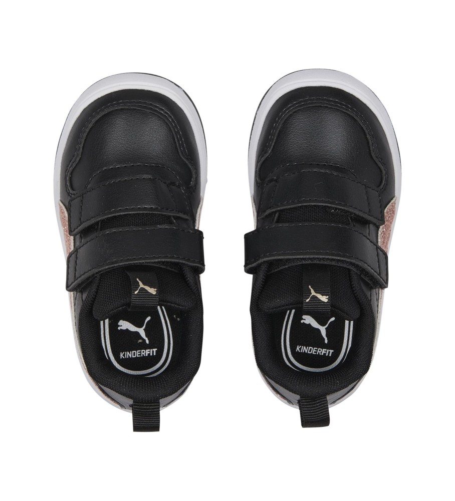 Tênis Puma Multiflex Glitz FS V preto