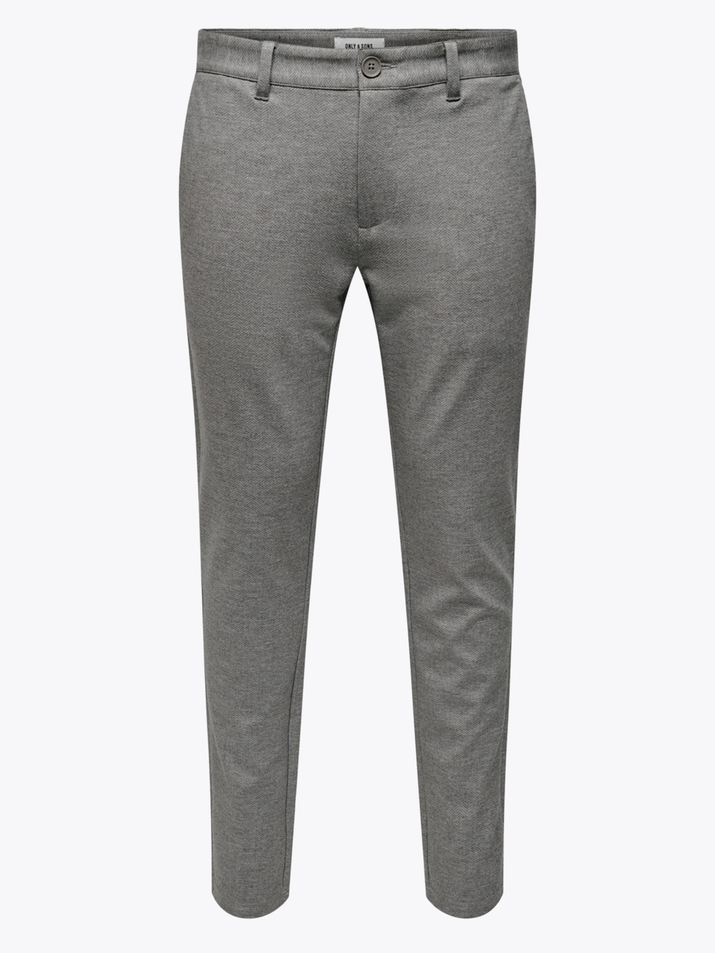 Mark Slim Fit Herringbone Pant