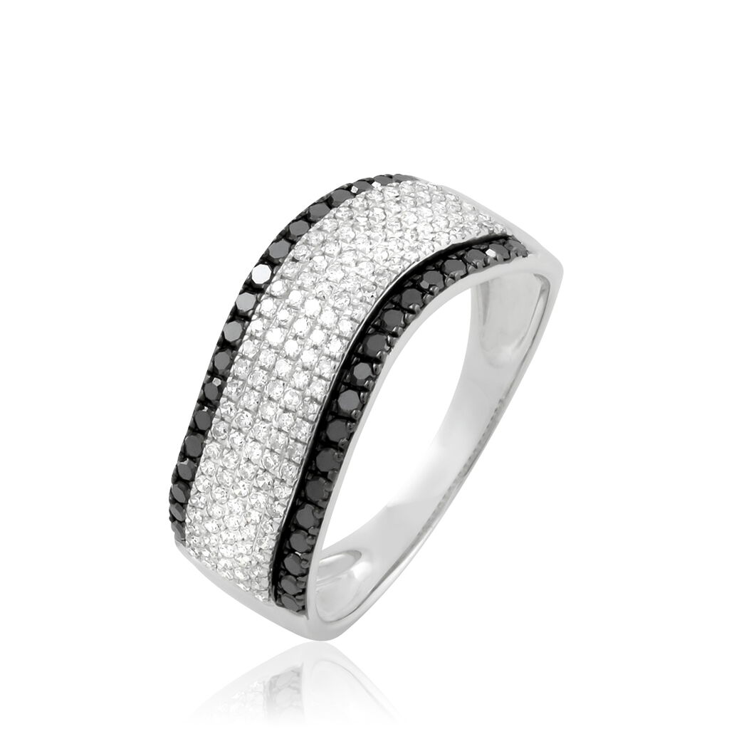 Bague Pacifique Or Blanc Diamant