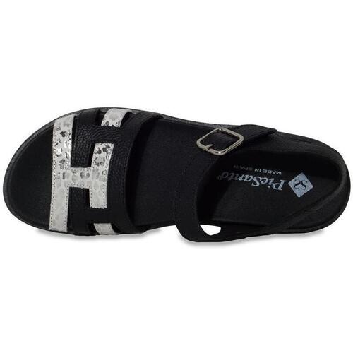 Piesanto - SANDALIAS DE CUÑA PARA MUJER230777 Plata