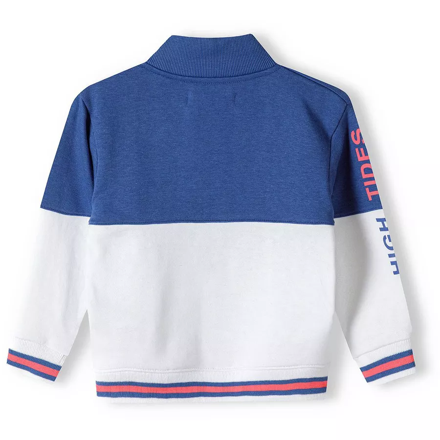 MINOTI Sweatshirt WeißDunkelblau