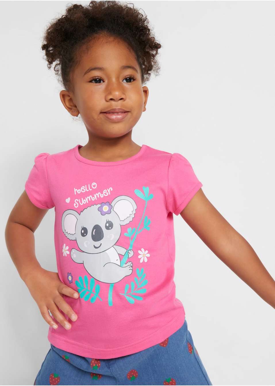 Lot de 2 T-shirts fille