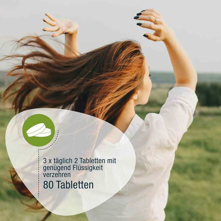 Chlorella 500 mg Bio Naturland Tabletten, 80 St