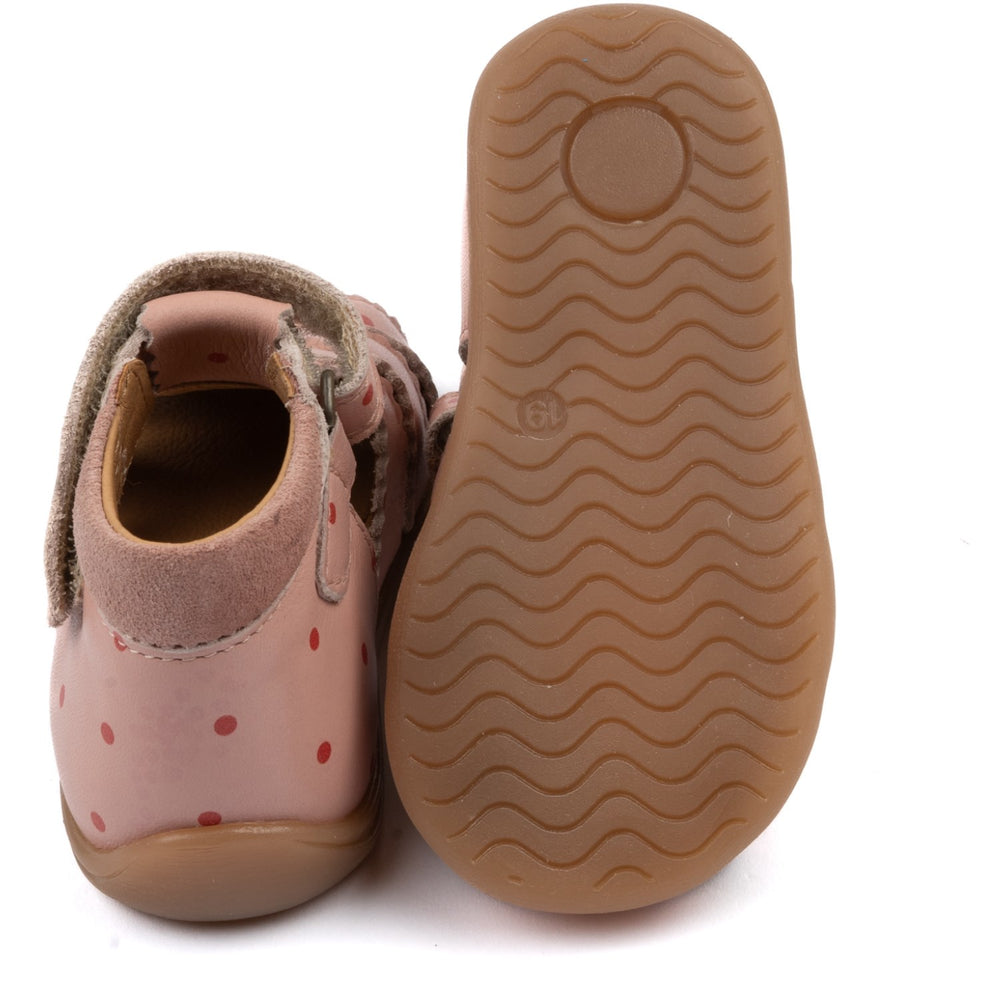 Køb Pom Pom Old Rose Dot Starters™ Scallop Velcro Sandal