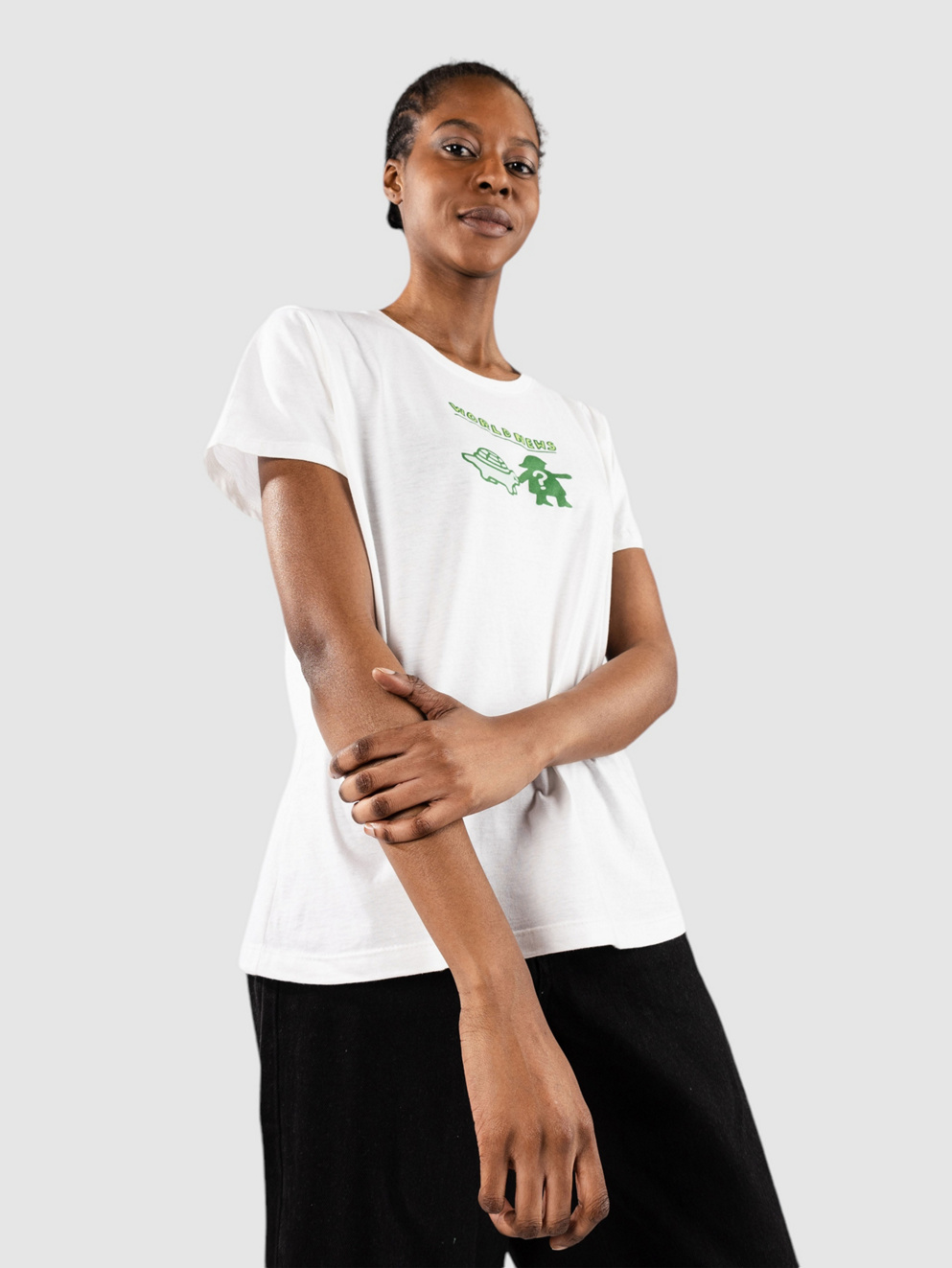 A.LAB World News T-Shirt white