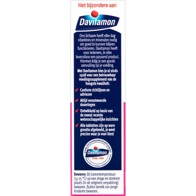 Davitamon Compleet Zwanger met Extra Foliumzuur en Vitamine D3 60 Tabletten