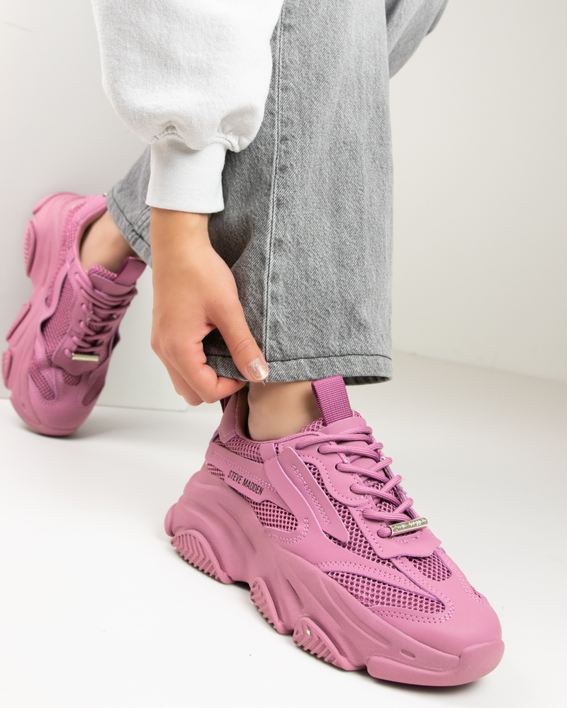Steve Madden Possession-E Dad Sneakers  - paars
