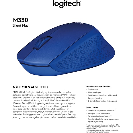 Logitech M330 Silent Plus mus
