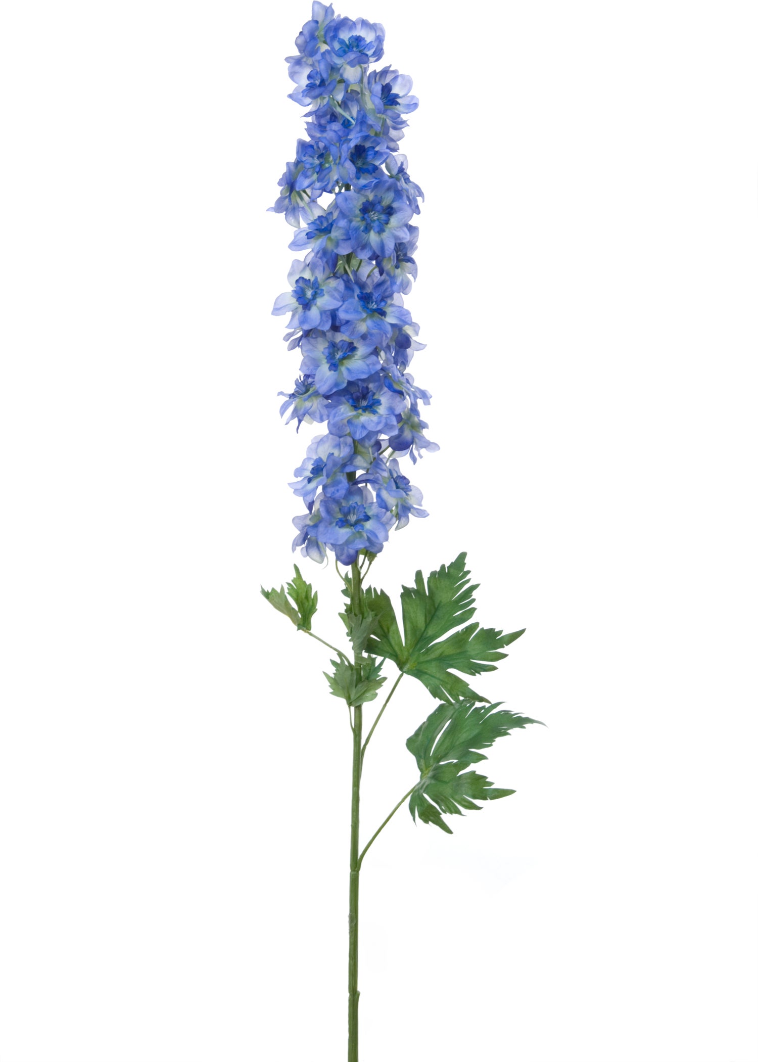 Louis Maes kunstbloem Delphinium blauw 114 cm