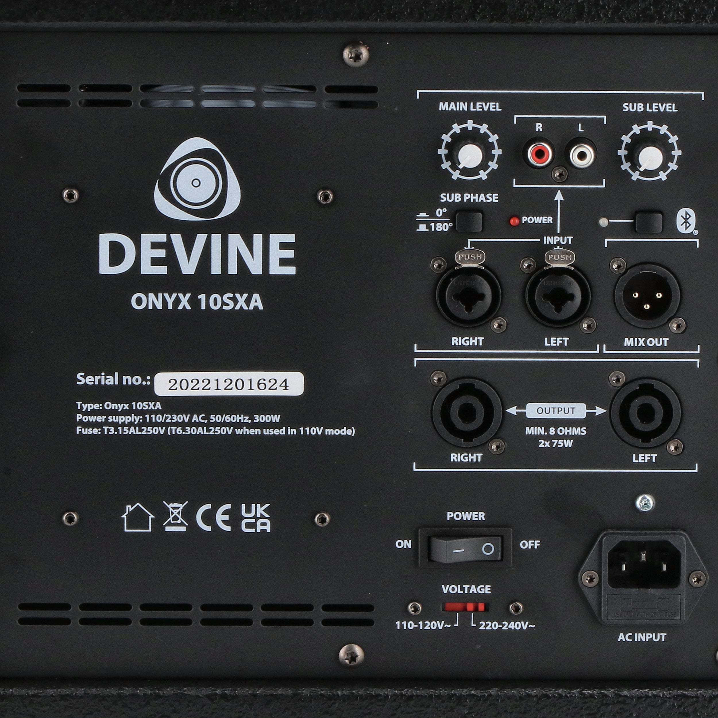 Devine Onyx 6 (2x) + 10SXA set