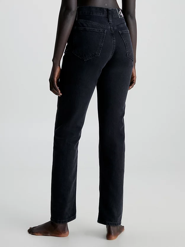 Calça jeans de mãe