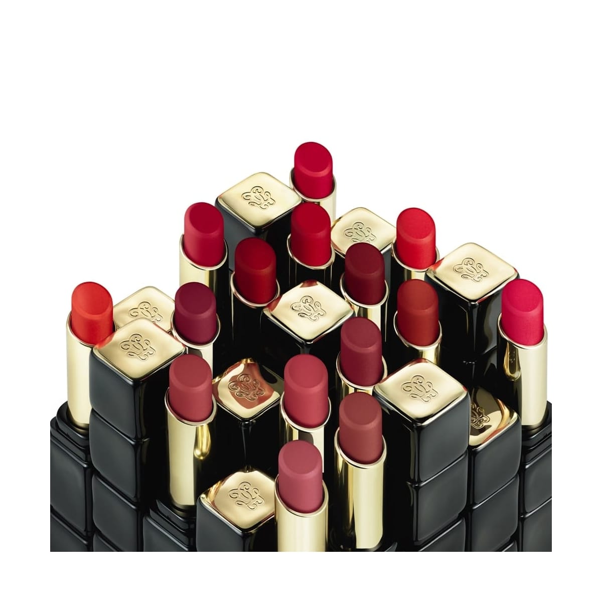 GUERLAIN KissKiss Tender Matte Rouge à Lèvres Mat Lumineux Fin et Fondant Confort 16H