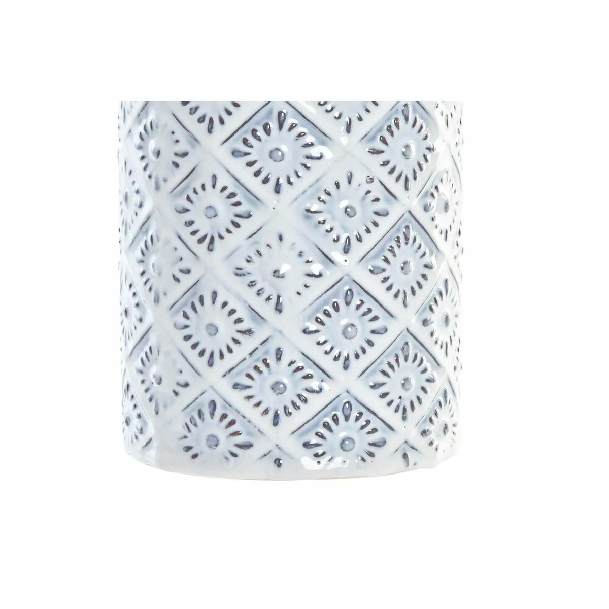 DKD Home Decor Vase - Bleu/Blanc