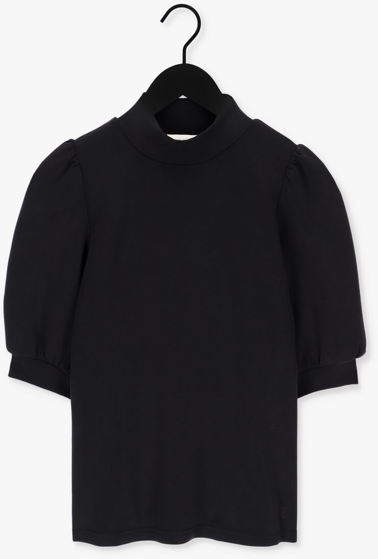 MY ESSENTIAL WARDROBE zwarte my essential wardrobe top the puff blouse