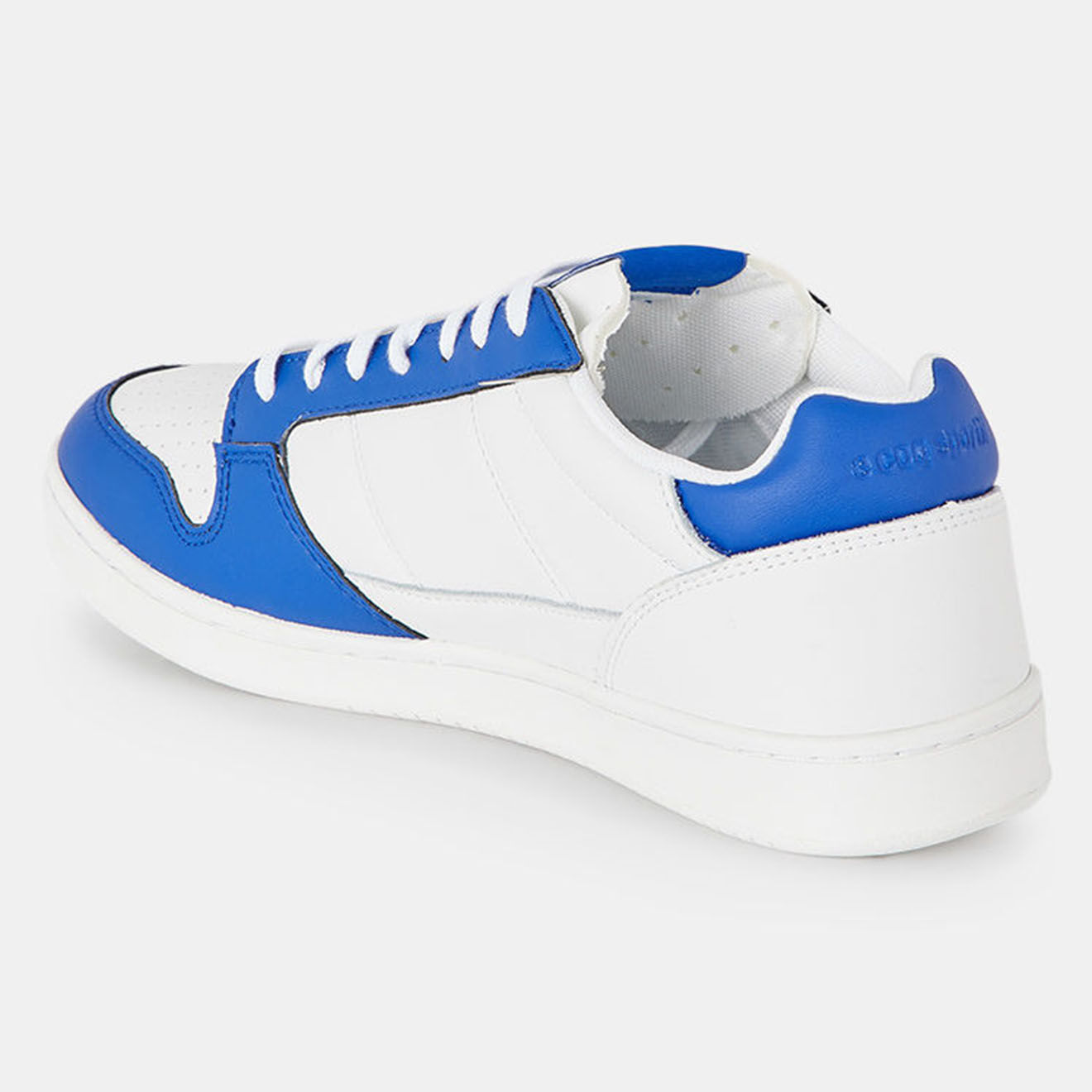 Le Coq Sportif Baskets en Cuir Breakpoint blanc/bleu