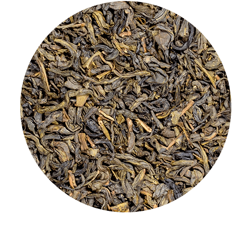 Vert gingembre-citron-Thé vert bio, gingembre, citron Recharge vrac 300g