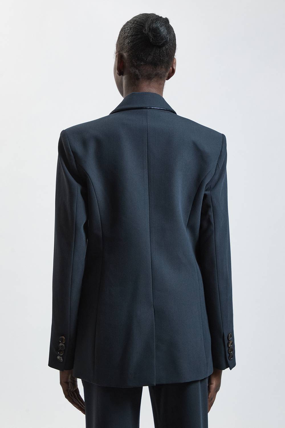 KarenMillen Blazer Cintré Stretch À Simple Boutonnage