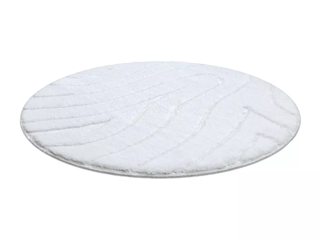 Tapis de salle de bain SUPREME cercle WAVES, vagues, antidérapant, do cercle 100 cm