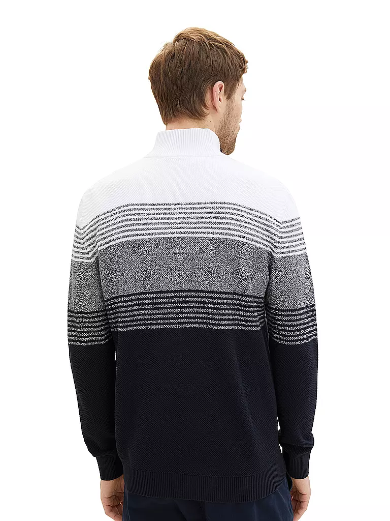 TOM TAILOR Strickjacke blau