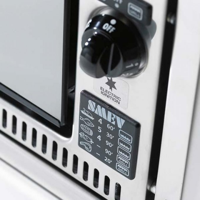 Dometic OG 3000 Einbaugasofen mit Grill und Drehteller 30 Liter