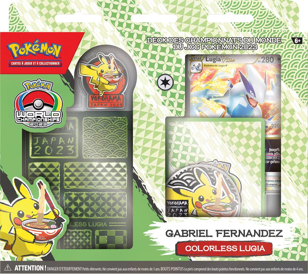 POKEMON - DECK DES CHAMPIONNATS DU MONDE