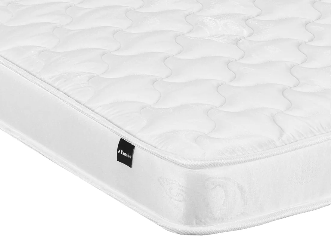 Ensemble 90 x 190 cm cadre à lattes + matelas mousse ép.15cm -DANAE II de YSMÉE