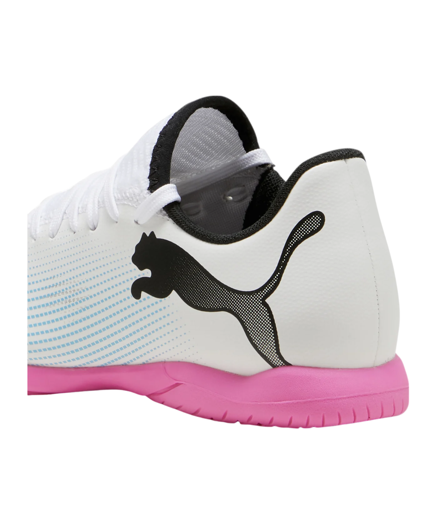 PUMA FUTURE 7 Play IT Halle Phenomenal Jr Kids Weiss Schwarz F01
