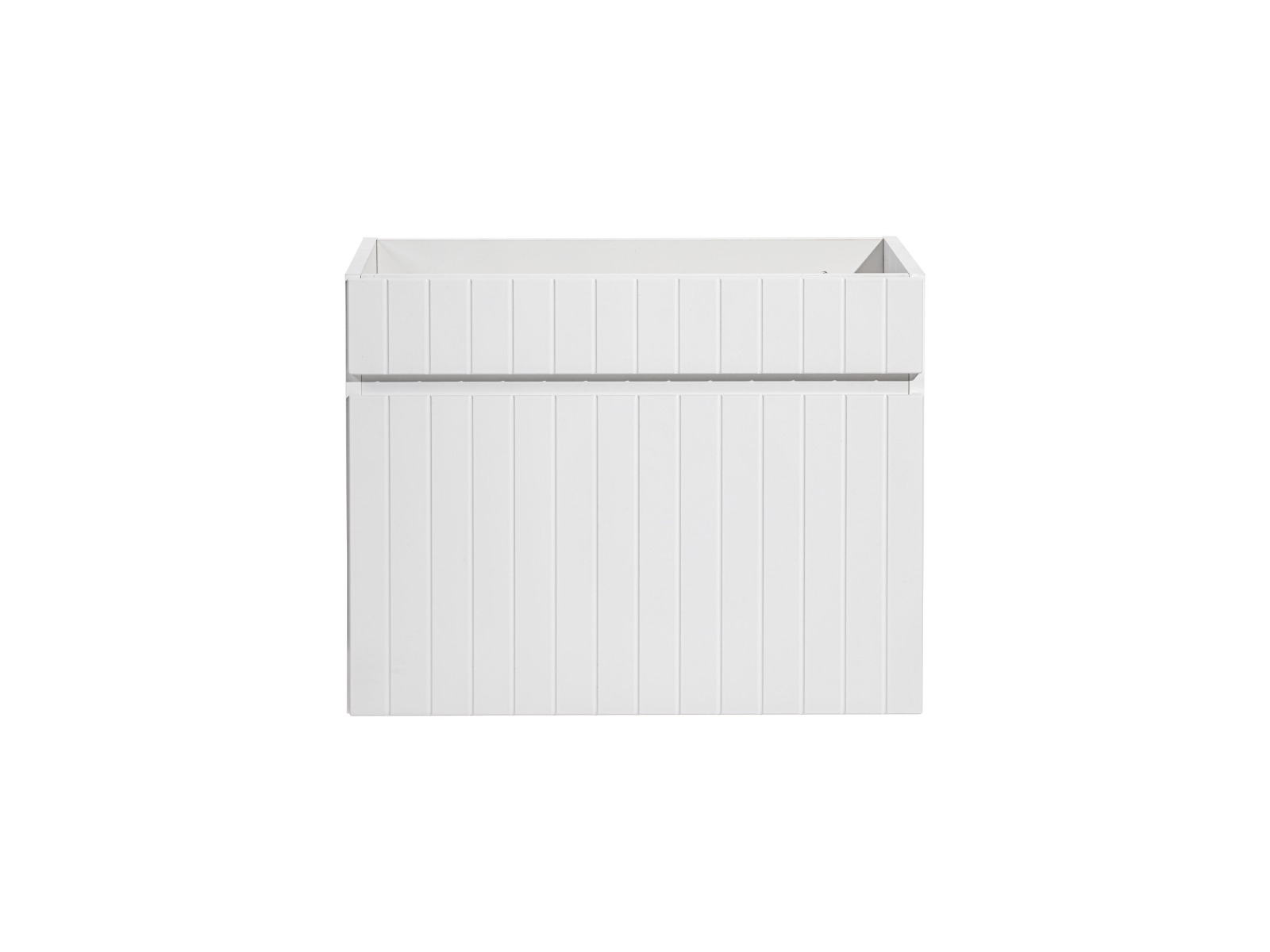 Comad Iconic FSC onderkast met ribbelfront 60cm wit