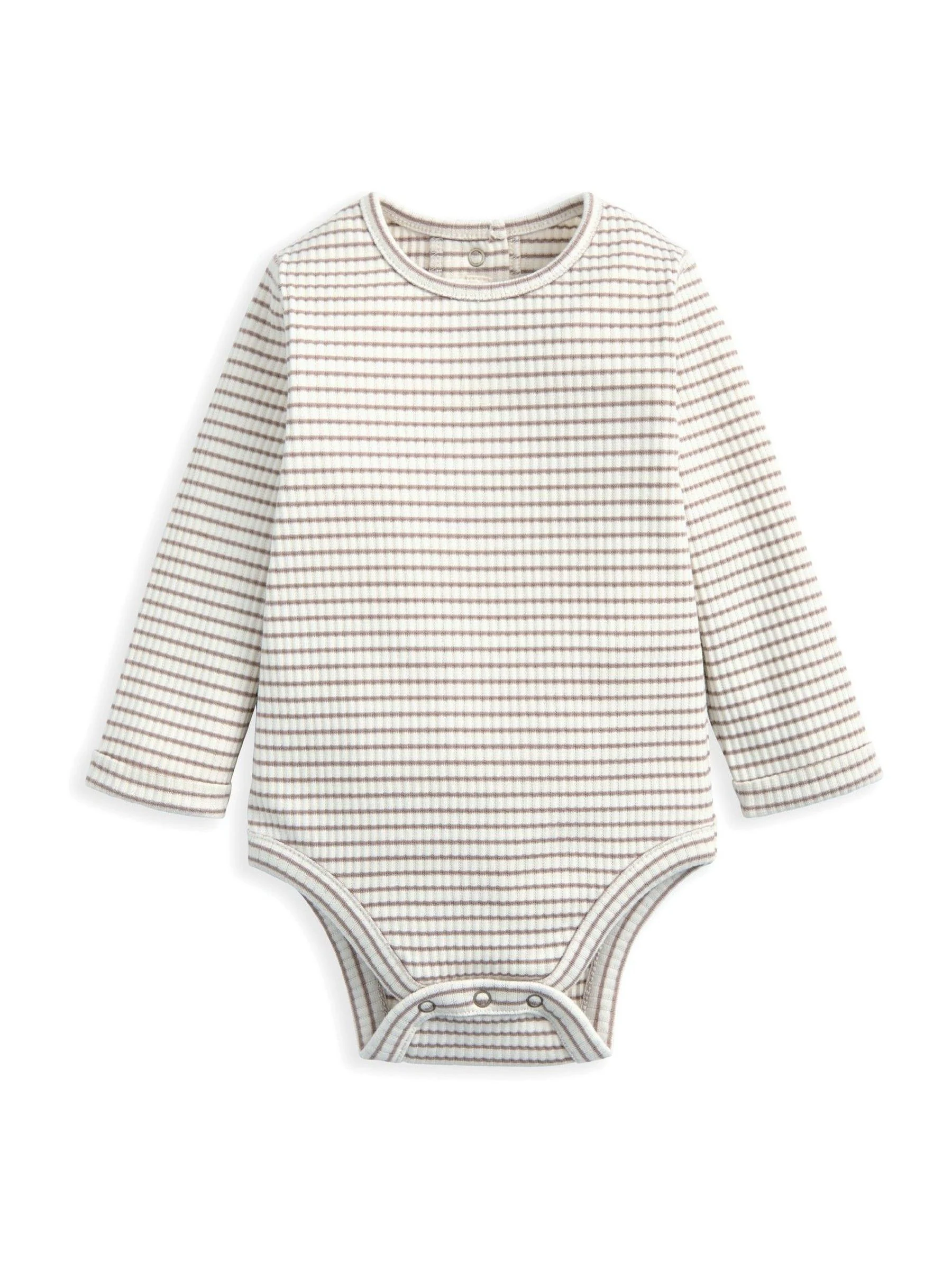 Mamas & Papas Dungaree & Stripe Bodysuit Set