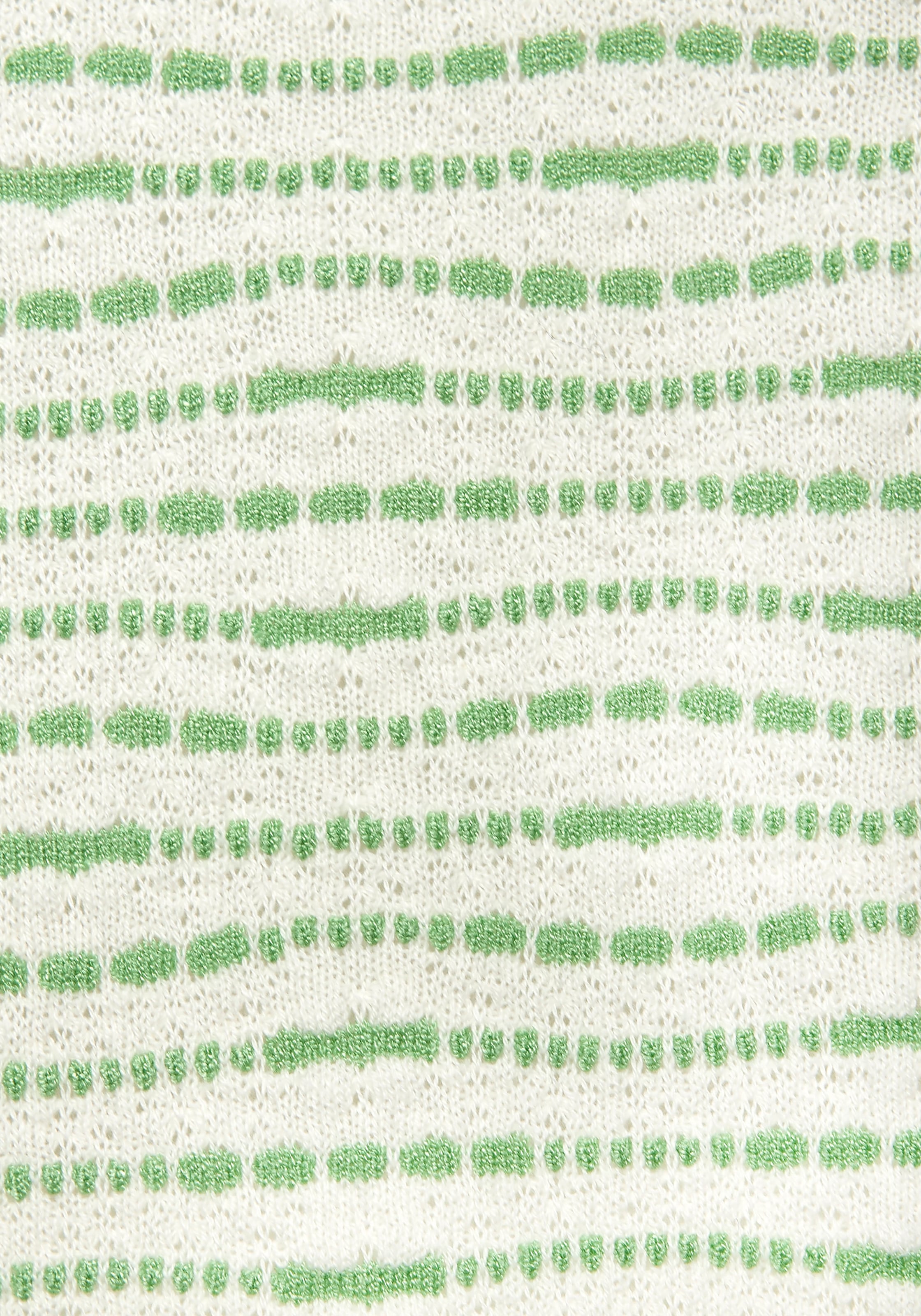 Vivance Rundhalsshirt »mit Streifenstruktur« aus leichter Feinstrickqualität