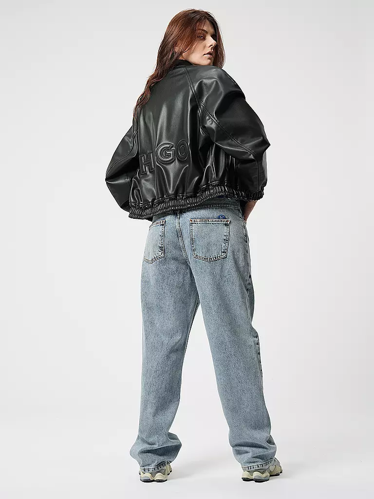 HUGO Overshirt FALEA schwarz