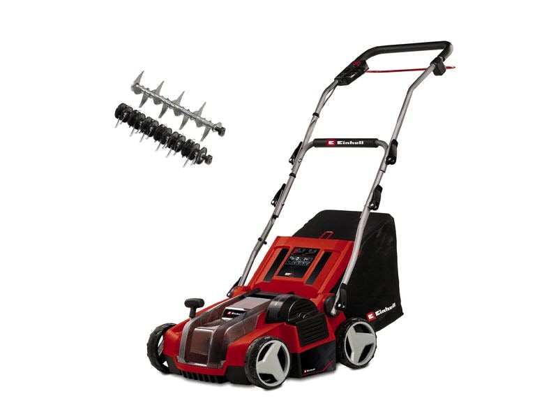 Einhell Akku-Vertikutierer-Lüfter, GE-SA 36/35 Li-Solo Perfekte Rasenpflege ohne Kabel