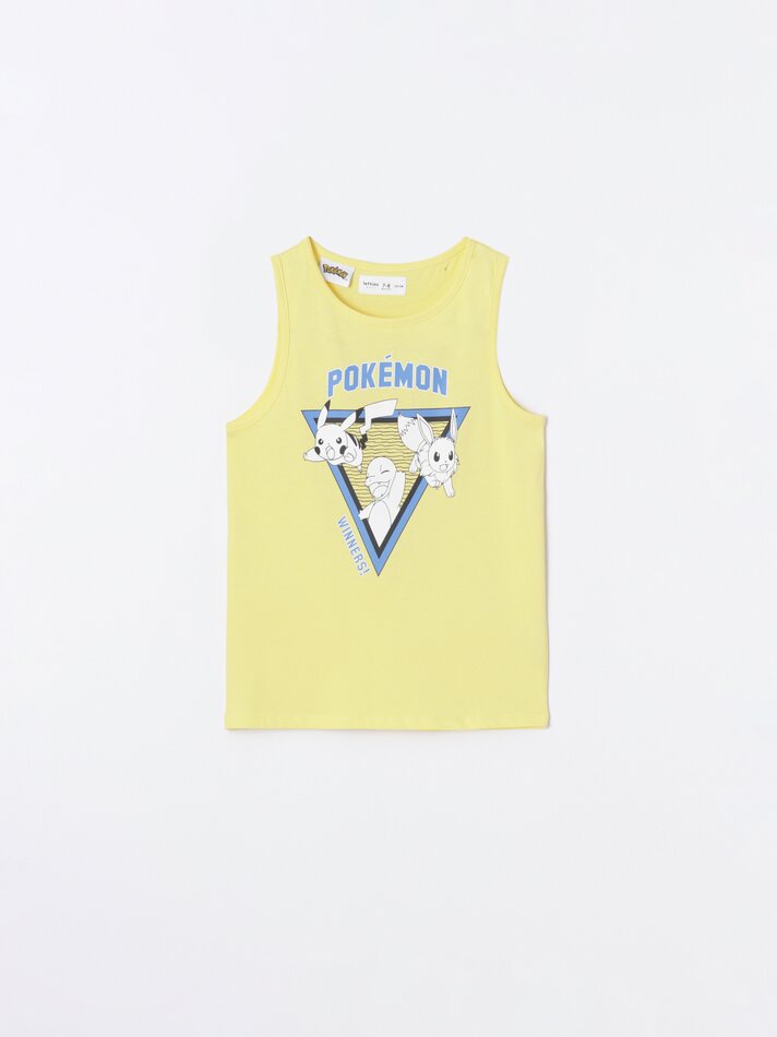 Regata Pikachu Pokèmonñ - Amarelo