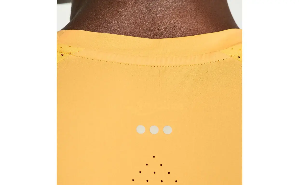 Saucony Pinnacle Hardloopshirt Korte Mouwen Oranje Heren