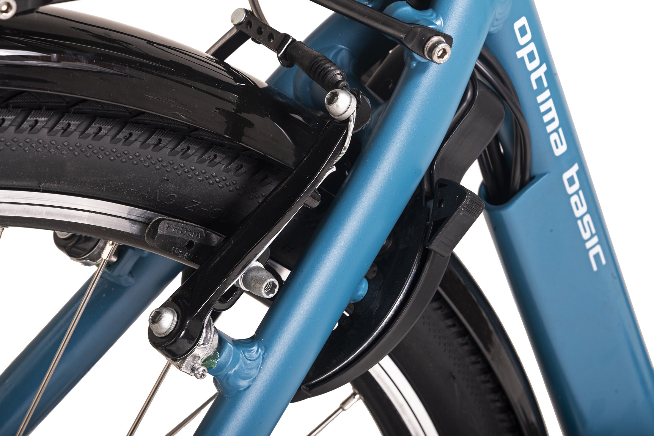 Hollandia E-Citybike Damen 28'' Optima Basic Blau 7 Gänge