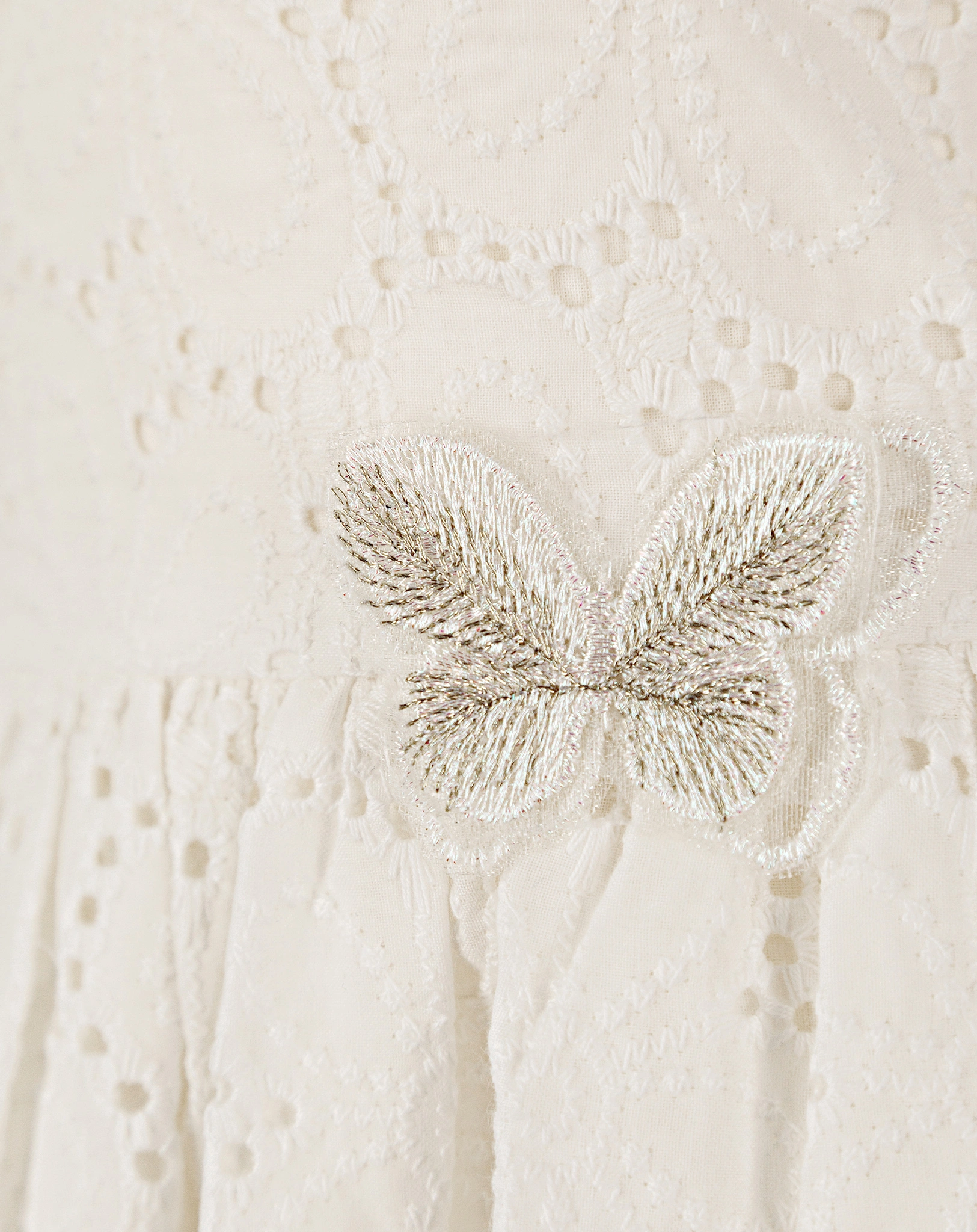 Kleid KLEINER SCHMETTERLING in ecru