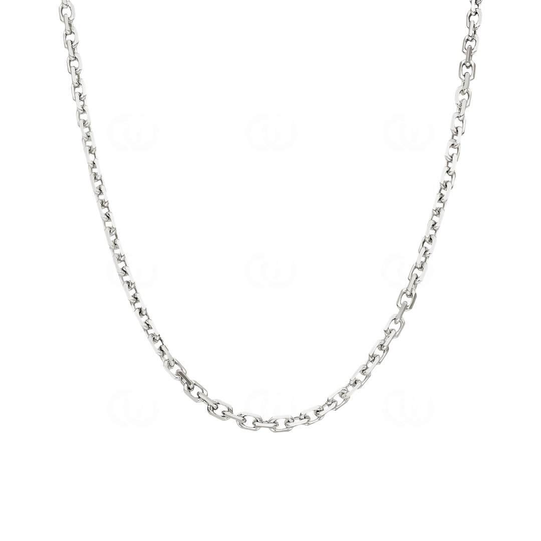 Ankerkette geschliffen 925 Silber 3.8mm