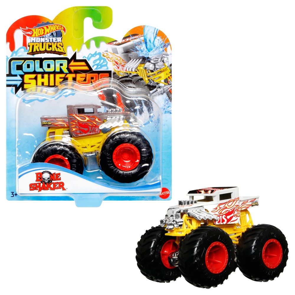 Hot Wheels Monster Trucks 1:64 Colour Shifters Fahrzeugsortiment