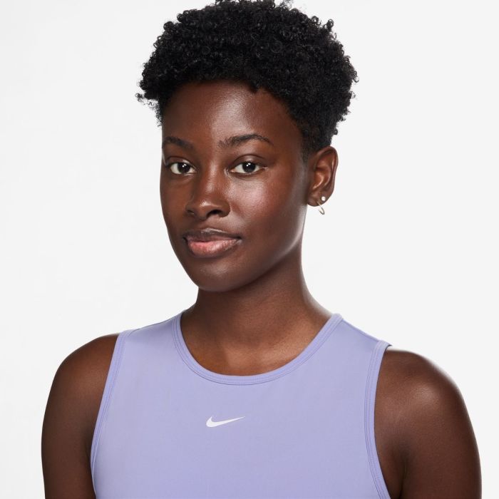 Nike Dame BH Pro Dri-FIT Cropped Tank Top Lilla