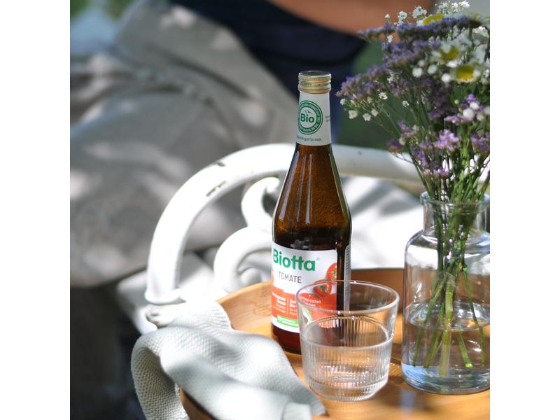 Biotta Säfte Tomate Bio 0.5 l Gemüsesaft aus erntefrischen Bio-Tomaten