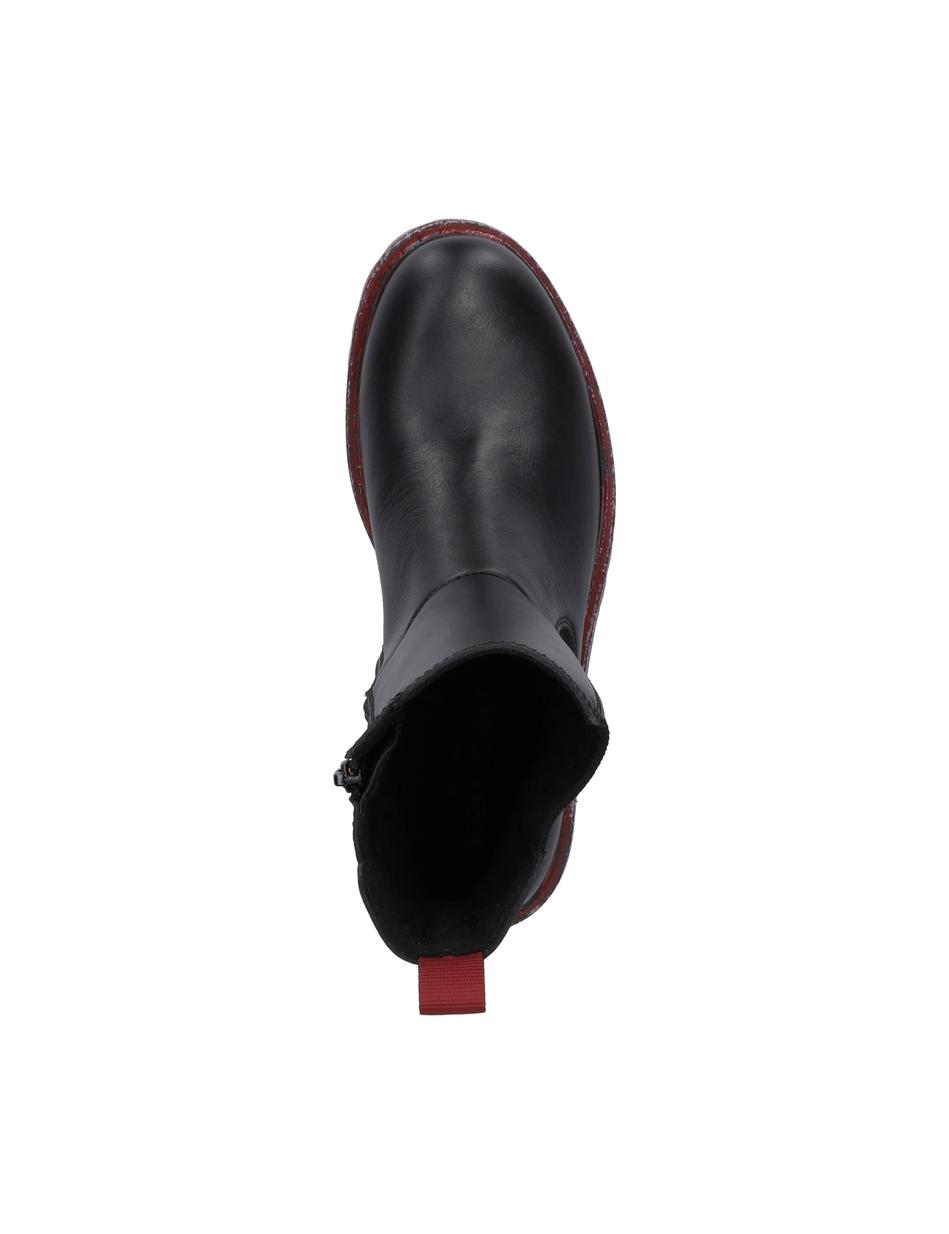Stiefel Marta 12, schwarz-kombi