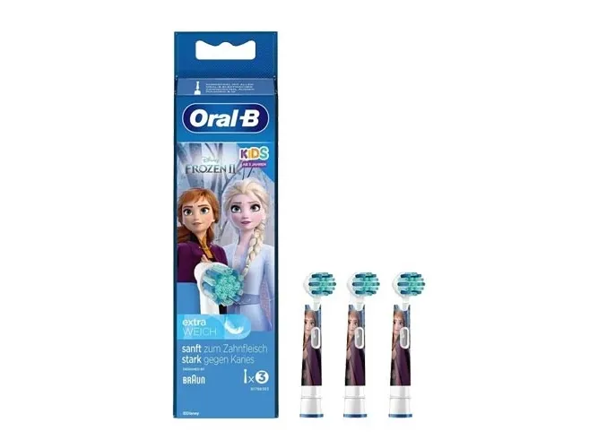 Oral-B Stages Power Ice Queen II børster, 3 stk