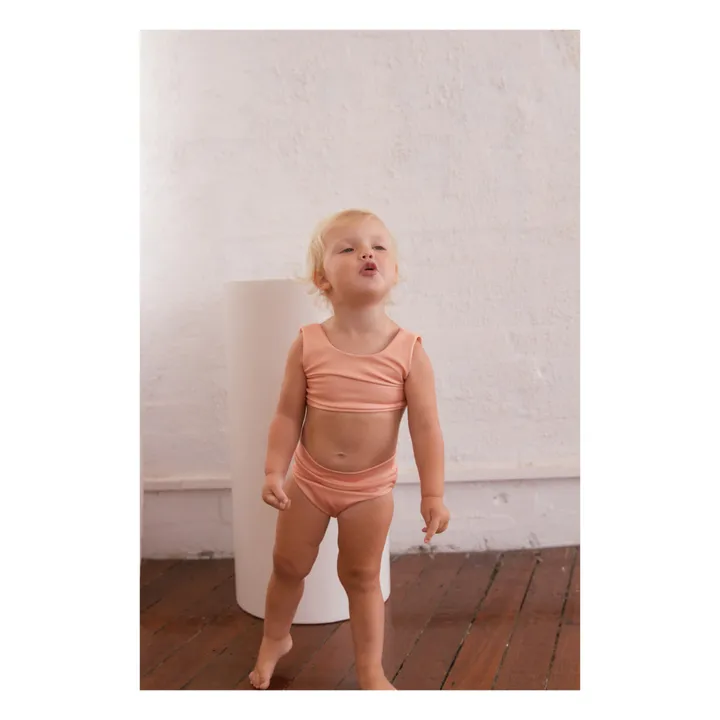 Ina Swim Maillot de Bain 2 pièces Matière Recyclée Arla | Abricot